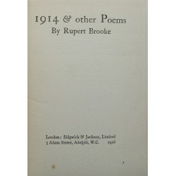 Rupert Brooke - 2 Titles.