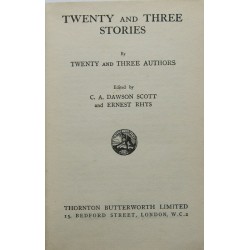 Twenty and Three Stories