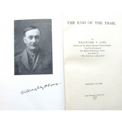The End Of The Trail- Signed