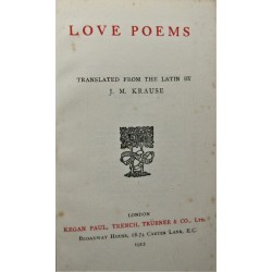 Latin Love Poems